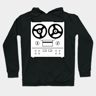 Reel Tape Recorder // Vintage Music Hoodie